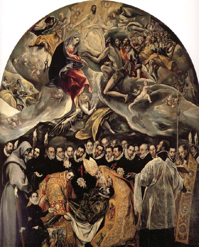 El Greco The Burial of Count Orgaz Spain oil painting art